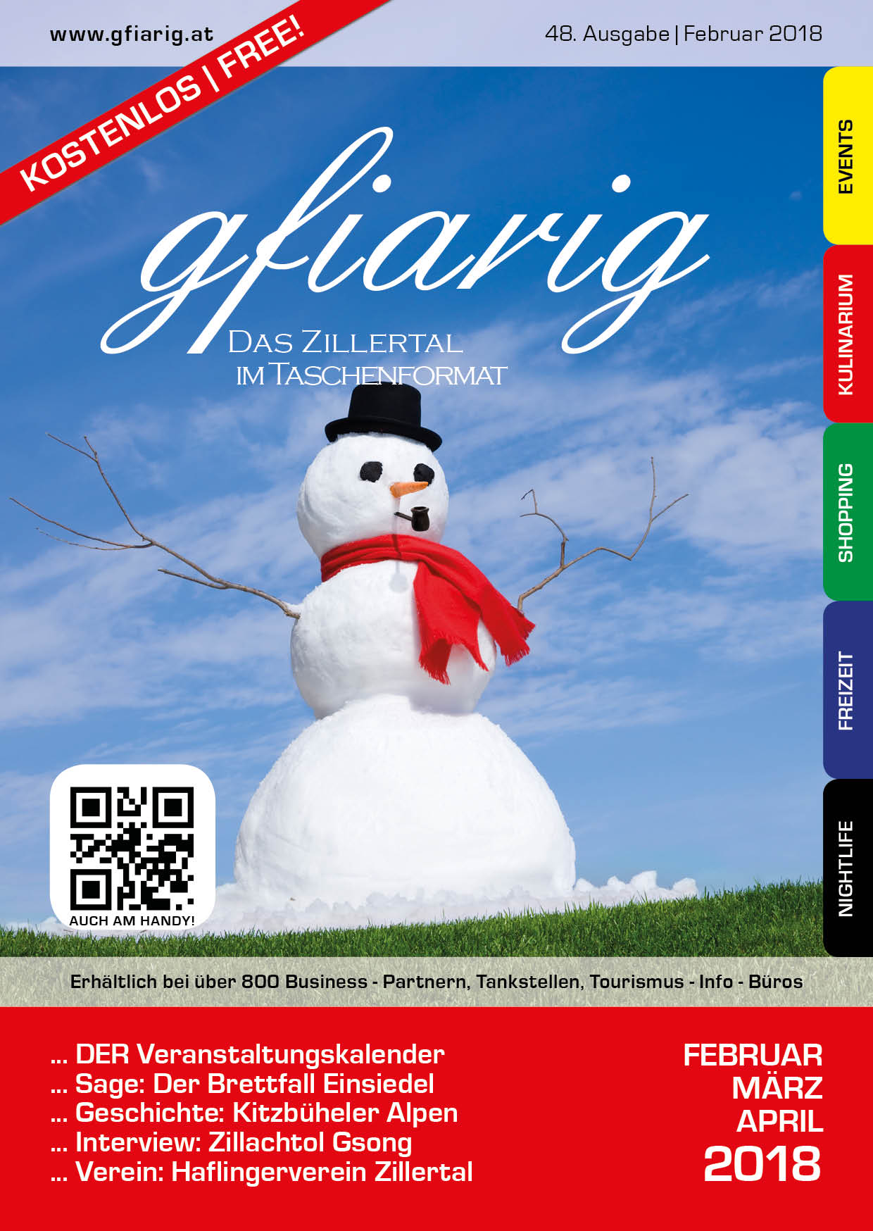 Gfiarig - 48.Ausgabe - Februar 2018